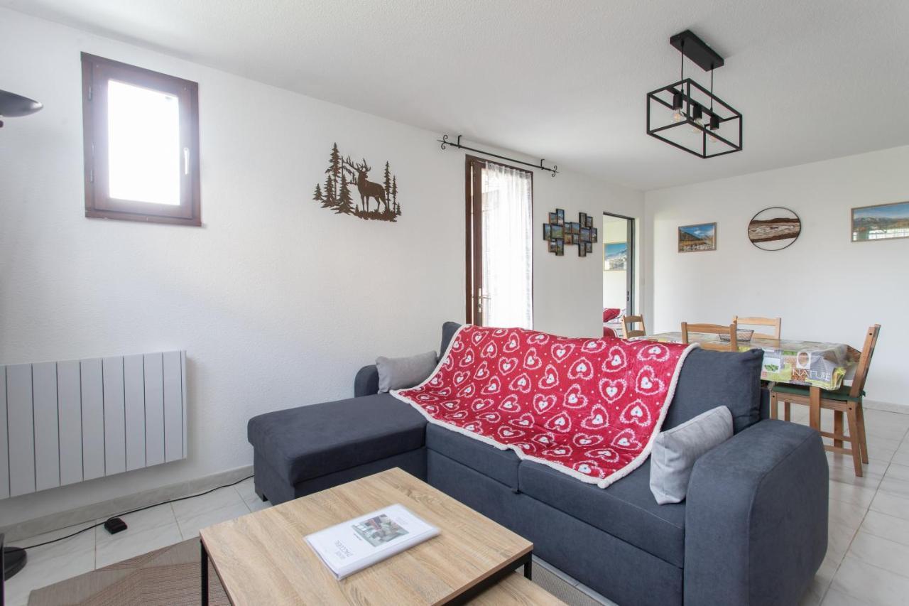 Les Arolles - Appartement Vue Sur La Montagne Saint-Leger-les-Melezes Bagian luar foto